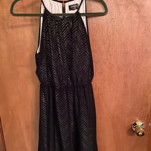 Guess dress chevron pattern size 6